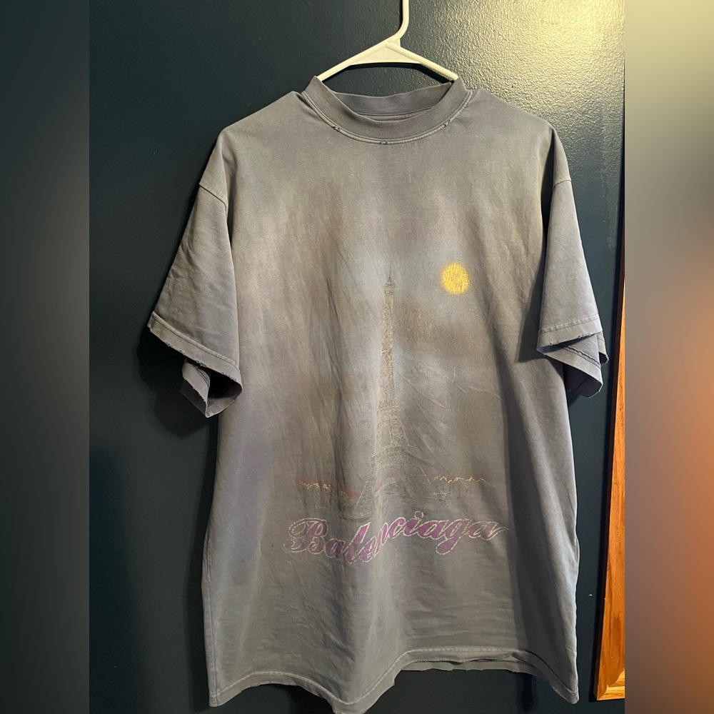 Balenciaga Paris Moon T-Shirt